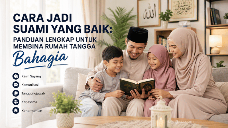 18 Cara Jadi Suami Yang Baik Dan Penyayang