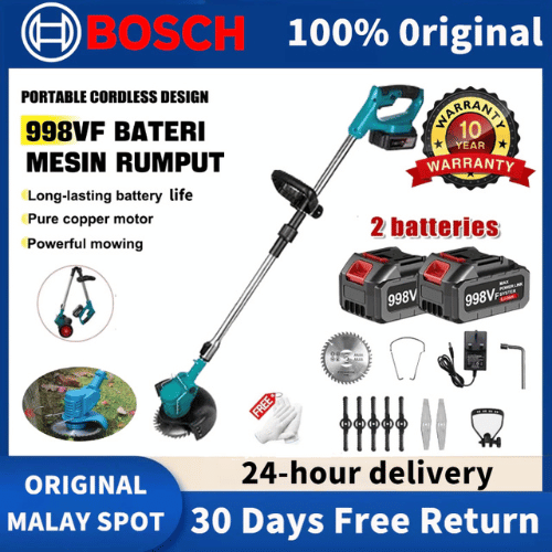 mesin rumput bateri