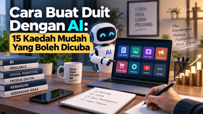 Cara Buat Duit Dengan AI: 15 Kaedah Mudah Yang Boleh Dicuba