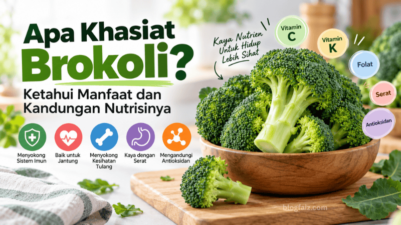 Apa Khasiat Brokoli