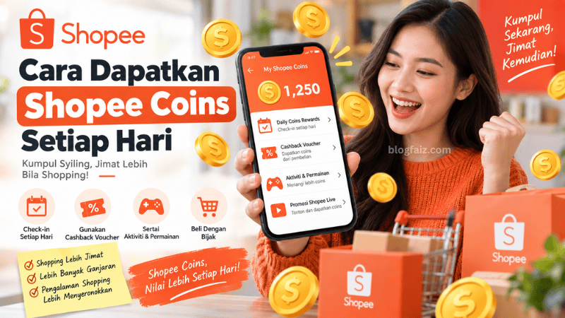 Cara Dapatkan Shopee Coins Setiap Hari: Panduan Lengkap Untuk Kumpul Syiling Shopee