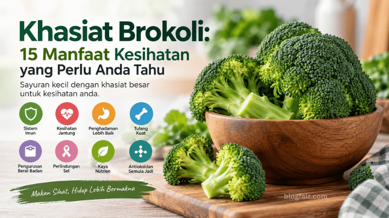 Khasiat Brokoli
