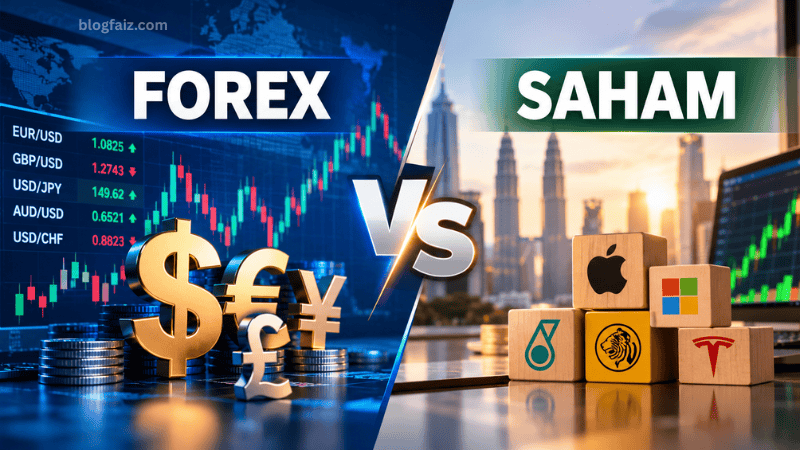 Perbezaan Forex dan Saham Yang Wajib Diketahui Oleh Beginner