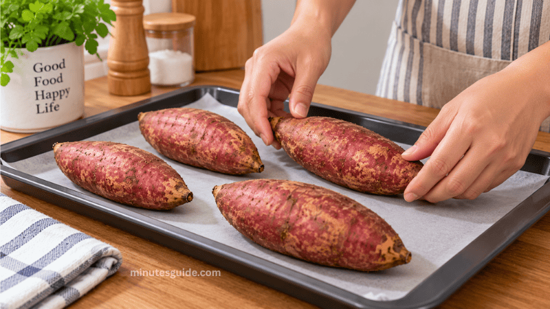 cara buat ubi bakar madu