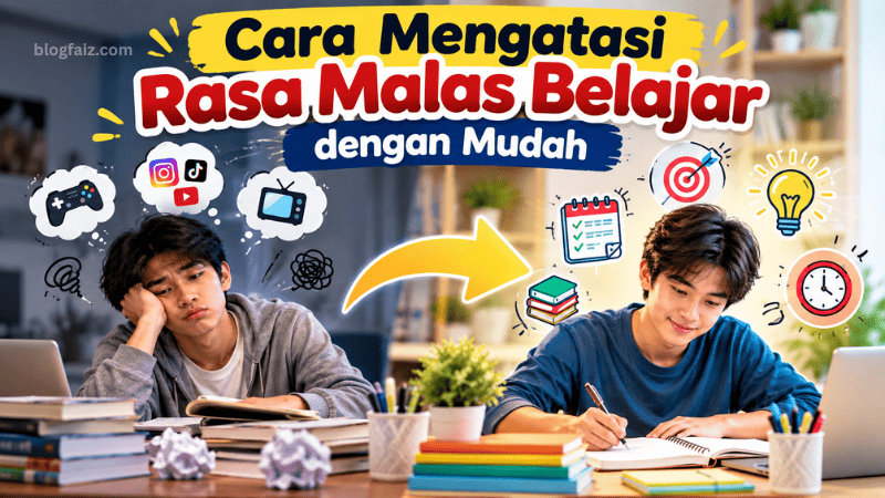 Cara Mengatasi Rasa Malas Belajar dengan Mudah